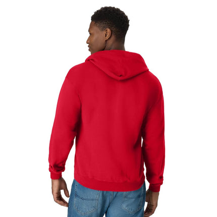 Hanes Men's Opaque Hoodie, Deep red, XL