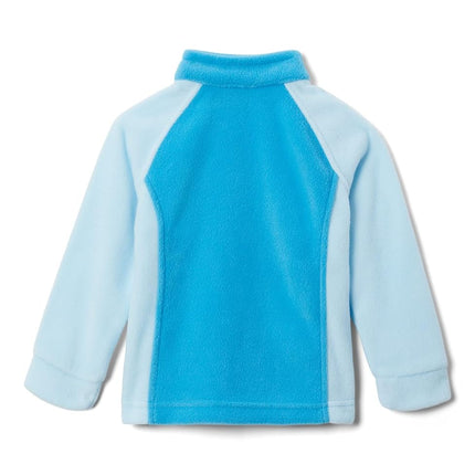 Columbia Polar de bebé Benton para niñas, Azul primavera/Azul frío, L