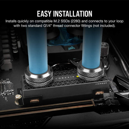 Corsair HYDRO X WATERBLOCK XM2 M.2, Black (CX-9029002-WW)