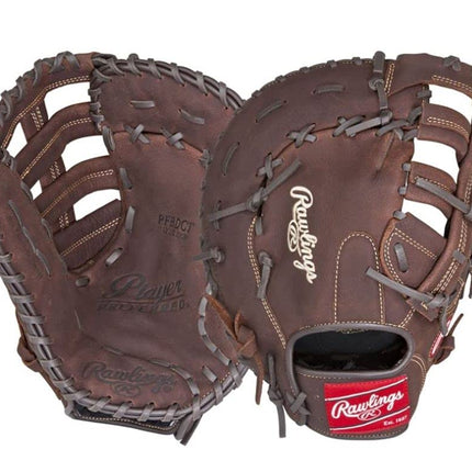 Rawlings Sporting Goods Player Preferred Fist Base Mitts, Brown, Size 12.5, Left Hand