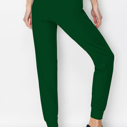 Pantalones de chándal de mujer súper suaves de ALWAYS - Pantalones informales elásticos para uso diario, yoga, ejercicio, color verde cazador, talla grande