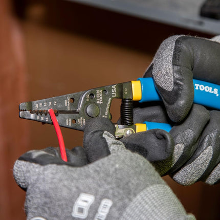 Klein Tools 80121 Stripper Plier Kit with Wire Strippers, Lineman Pliers and Diagonal Cutters, 3-Piece