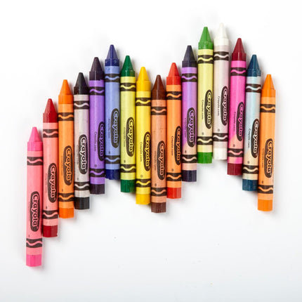 Crayola BIN528039 Caja de Crayones Triangulares para Clases, 16 Colores, 256 Unidades