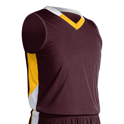 CHAMPRO Rebel Polyester Basketball Jersey, Adult S