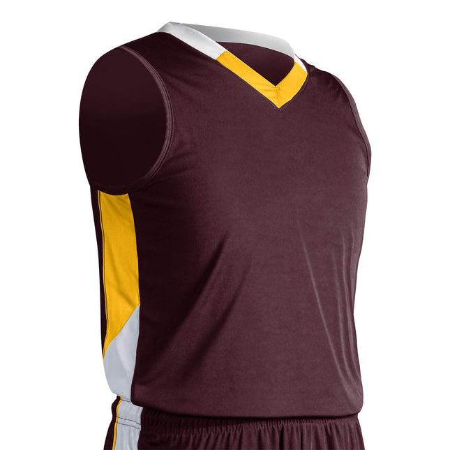 CHAMPRO Rebel Polyester Basketball Jersey, Adult S