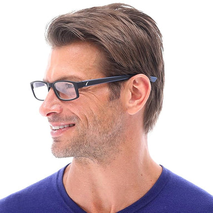 Sportex SAV Men's AR4160 Reading Glasses - Flexible, Durable, Ultra-Lightweight, High-Performance Readers For Men, Blue