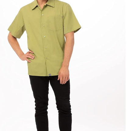 Chef Works Men's Universal Server/Cook Shirt (CSMV)