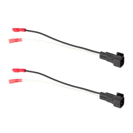 Enrock Automotive EFDSH98UP Par de adaptadores de arnés de altavoz de calibre 16 con bala roja para vehículos Ford seleccionados de 1998 en adelante