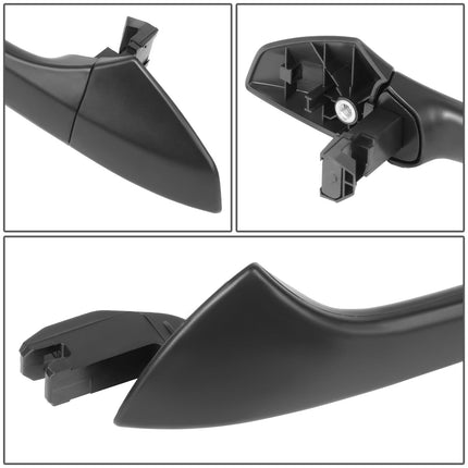 DNA Motoring Front Rear Left Side Outer Door Handle Compatible with 2008-2012 Honda Accord,OEM-DHO-01097
