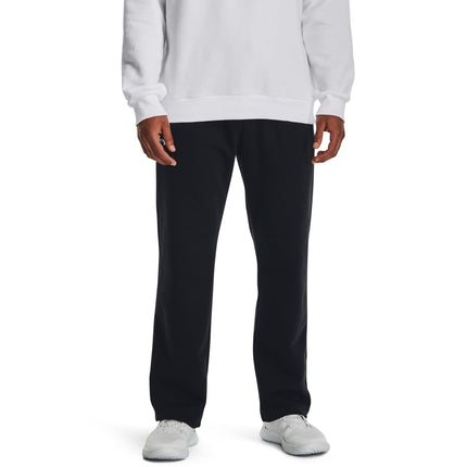 Under Armour Men's Fleece Rival Pants, (001) Black