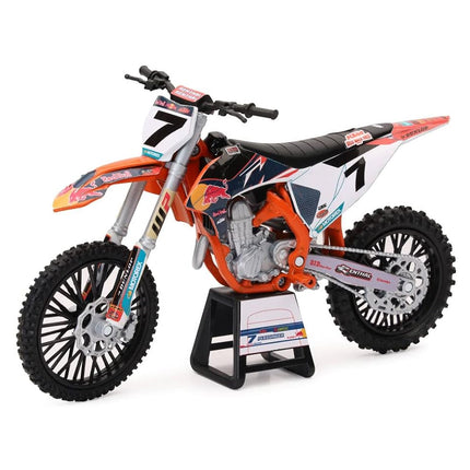 Moto New Ray 1:12 Compatible with KTM 450 SX-F Red