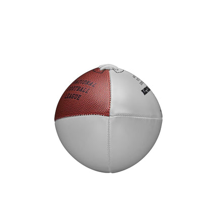 Wilson Ballon de football américain officiel NFL pour autographes - Taille officielle, marron