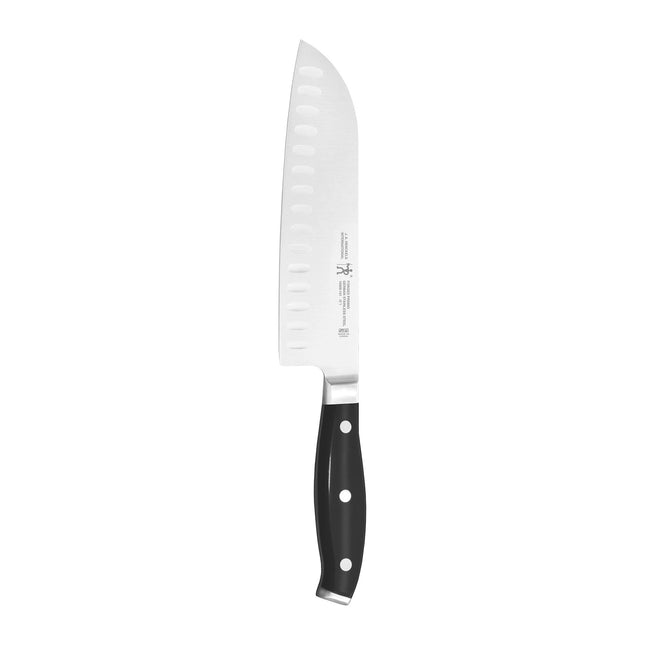 Henckels Forged Premio Hollow Edge Santoku Knife, 