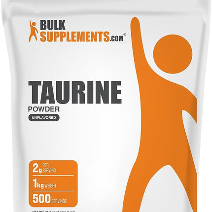 BulkSupplements.com Taurine Powder - Taurine Suppl
