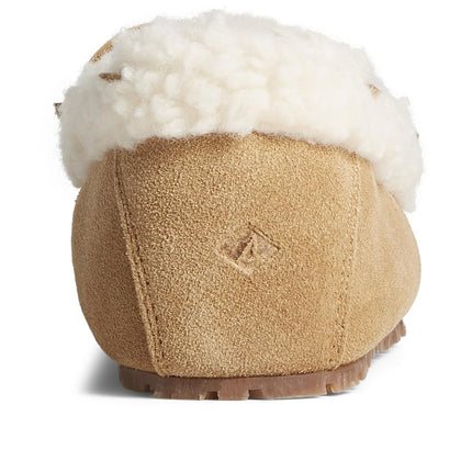 Pantuflas Reina de Sperry para mujer, color tostado, 8