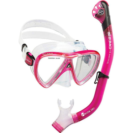 Cressi Ikarus & Orion Dry, Translucent Pink
