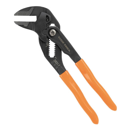 Klein Tools D5317 Compact Plier Wrench, High Leverage Multi-Use Adjustable Plier Wrench with Smooth Jaws, 7-Inch