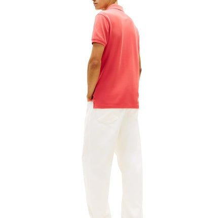 Tommy Hilfiger Men's 1985 Slim Short Sleeve Polo, Vintage RED XX-Large