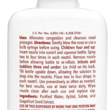 Xlear Natural Xylitol Saline Nasal Spray for Kids - Daily Decongestant, Nose Moisturizer, 22 ml (Pack of 1)