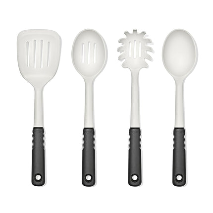 OXO Good Grips 4‑Piece Nylon Utensil Set, Oat, Coo