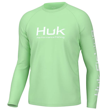 HUK Mens Pursuit Vented Long Sleeve Shirt, +30 UPF