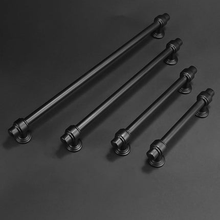 POVEFONK 10 Pack 3 Inch(76mm) Matte Black Kitchen Cabinet Handles Cabinet Pulls Black Drawer Pulls Kitchen Cabinet Hardware Handles Dresser Handles
