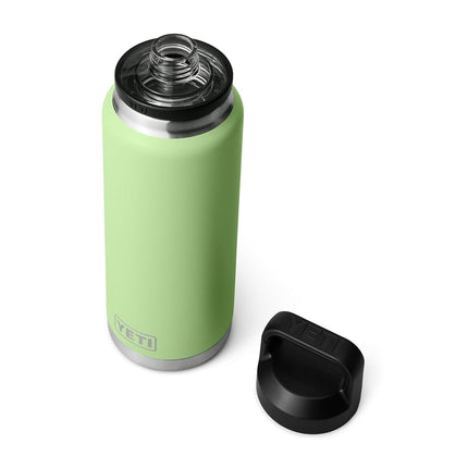 YETI Rambler 36 oz Bottle, Vacuum Insulated, Stainless Steel with Chug Cap, Key Lime