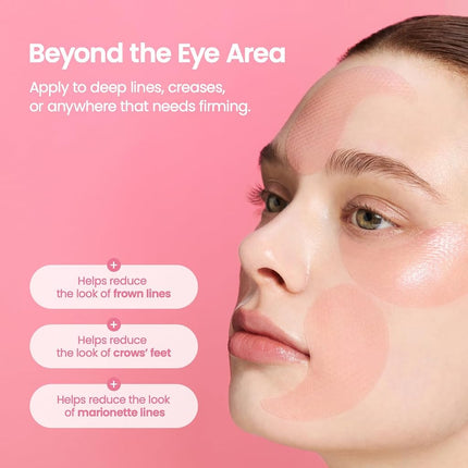 BIODANCE Collagen Eye Patches, Anti Wrinkle & Smile Line Patches for Face, Under Eye Mask for Fine Lines & Eye Bags, Travel Essentials & Self Care Gifts for Women, Korean Skin Care (60 Count)