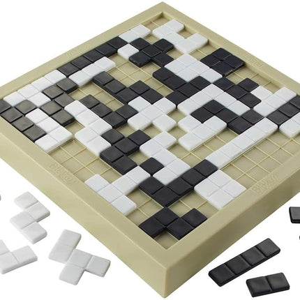 Mattel Games Blokus Duo 2-Player Strategy Board Game, Family Game for Kids & Adults with Black and White Pieces, FWG43