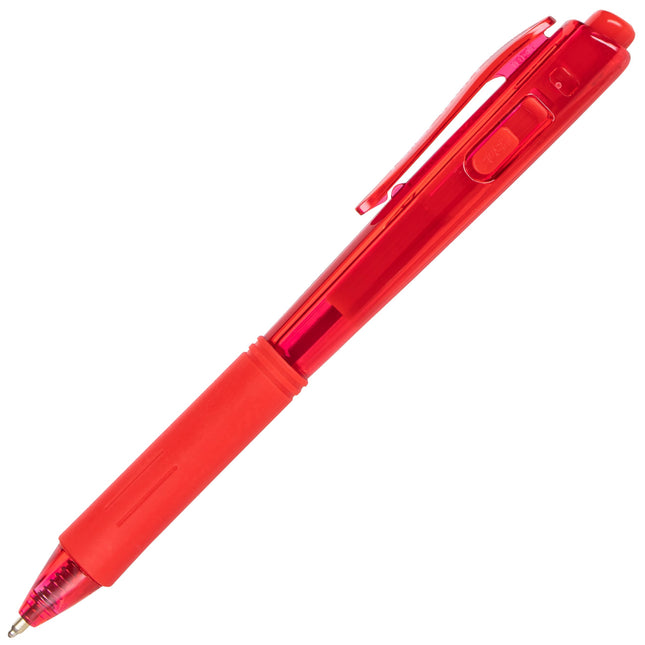 Bolígrafo Pentel WOW!, línea mediana (1.0 mm), tinta roja, bote de 60 unidades (BK440PC60B)