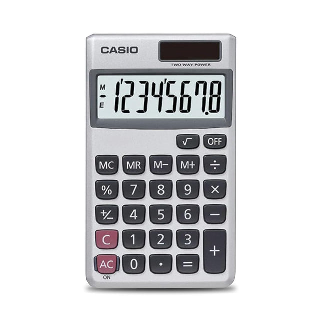 Casio SL-300SV Pocket Calculator - Silver