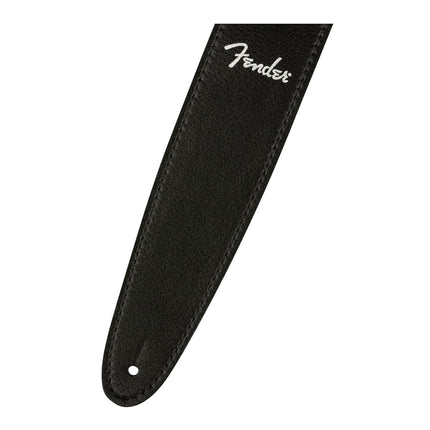 Fender Vegan Leather Guitar Strap, 2.5in, Black