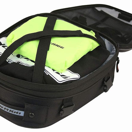 Nelson-Rigg CL-1060-R Black Commuter Lite Motorcycle Tail Bag