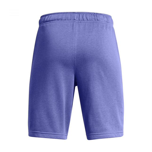 Under Armour Boys' Rival Terry Shorts, (561) Starlight / / Downpour Gray, XS