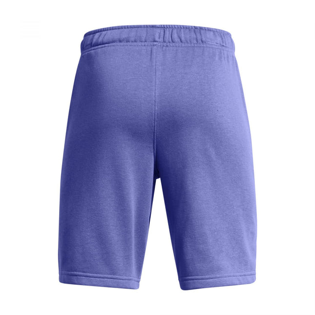 Under Armour Boys' Rival Terry Shorts, (561) Starlight / / Downpour Gray, XS