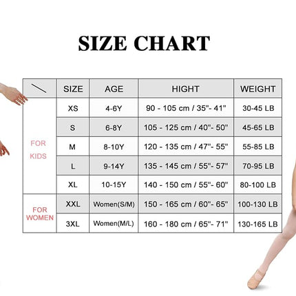 Stelle Girls' Women's Ultra Soft Pro Dance Tight/Ballet Transition Tight (Toddler/Little Kid/Big Kid/Women), Ballet Pink+white+black, 10-15 Years