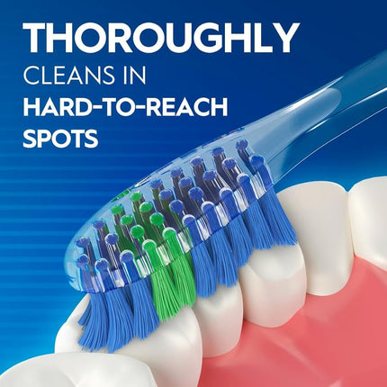 Oral-B Indicator Contour Clean Manual Soft Toothbrush, 2 Count
