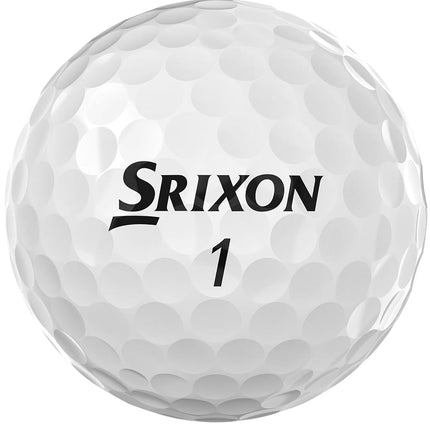 Srixon, New Q-Star Tour 5 2024 - Dozen Golf Balls - Soft Feel, Spin, Performance and Power - 3 Pieces - Urethane - Premium Golf Accessories and Golf Gifts, White