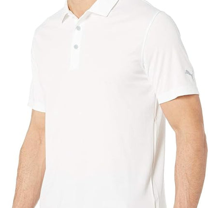 PUMA Golf 2019 Men's Rotation Polo Bright White