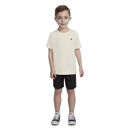 T-shirt basique doux Hurley pour garçons, Cloud Slub, couleur os, taille XL