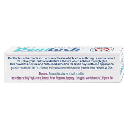 Denture Adhesive, Thermoplastic Denture Adhesive, Cushion and Reliner, Comfortable, Secure Denture Grip for Up to 7 Days, Non Glue, Zinc Free, Long Holding Denture Reliner (Pack of 5)