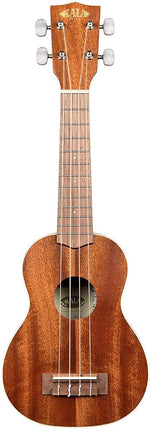 Kala Satin Mahogany Soprano Ukulele with White Binding (KA-S)