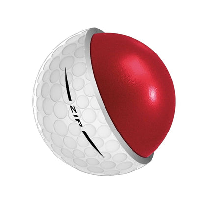 Wilson Staff Zip Double Dozen Golf Balls, White, Large (WGWP25000), 2 Count (Pack of 1) (24 Golf balls total)