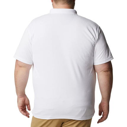 Columbia Men's Utilizer Polo Shirt, White, 4X