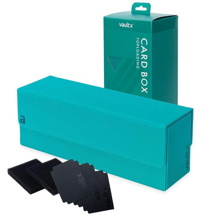 Vault X Card Storage Box Magnetic Lid Dividers Exo