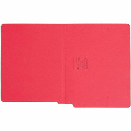 Smead End Tab Folder, Letter, Straight, 11 Point, Red, 100 Per Box (25710)