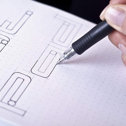RHODIA 19558C - Dot pad Stapled Notepad N°19 Orange - A4+ - Dot Dotted - 80 Detachable Sheets - White Clairefontaine Paper 80 g/m - Soft and Resistant Coated Card Cover - Basics