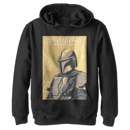 STAR WARS Kids Mandalorian Poster Youth Pullover H