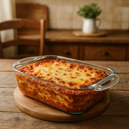 Anchor Hocking 81214L11 Oven Basics Deep Pie Dish, 9.5", Clear Pie Dish 9-Inch Clear