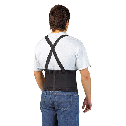 Portwest PW80 Back Support Belt Reinforced Elastic Secure Fit Polyester